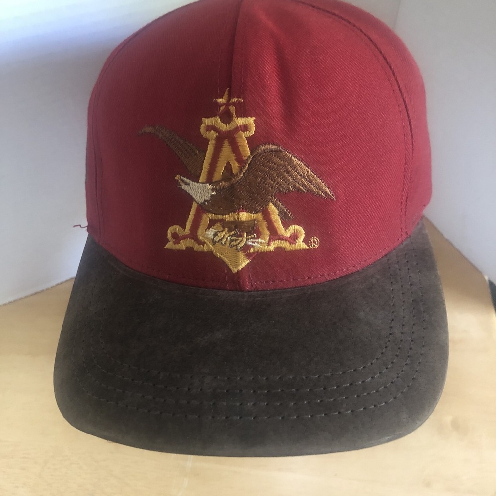 Budweiser Anheuser Busch Collector's Edition Strapback Hat, Budweiser Beer Cap